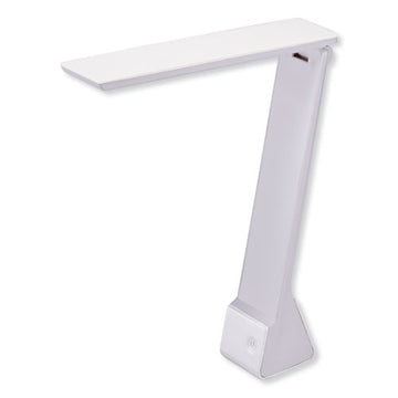 Bostitch® Konnect Rechargeable Folding Led Desk Lamp, 2.52" X 2.13" X 11.02", Gray-white freeshipping - TVN Wholesale